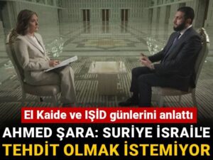 ahmed sara suriye israile tehdit olmak istemiyor el kaide ve isid gunlerini anlatti 7cTqajQv.jpg
