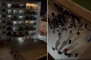 kyk yurdunda kalan ogrenciler yasanan su kesintisini uluyarak protesto etti n3kMfM2n.jpg